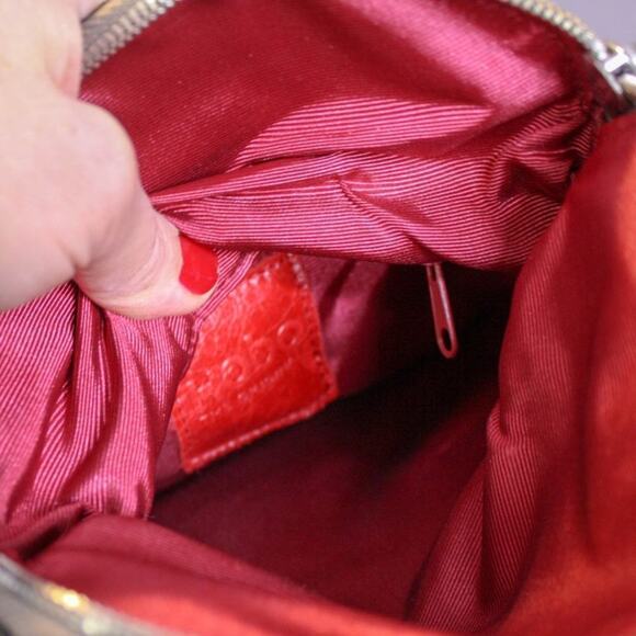 Hobo The Original Snake Skin Print Leather Top Handle Bag Animal Print - Picture 5 of 5